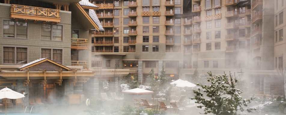 Outdoor pool area at the Four Seasons - Four Seasons Resort Whistler