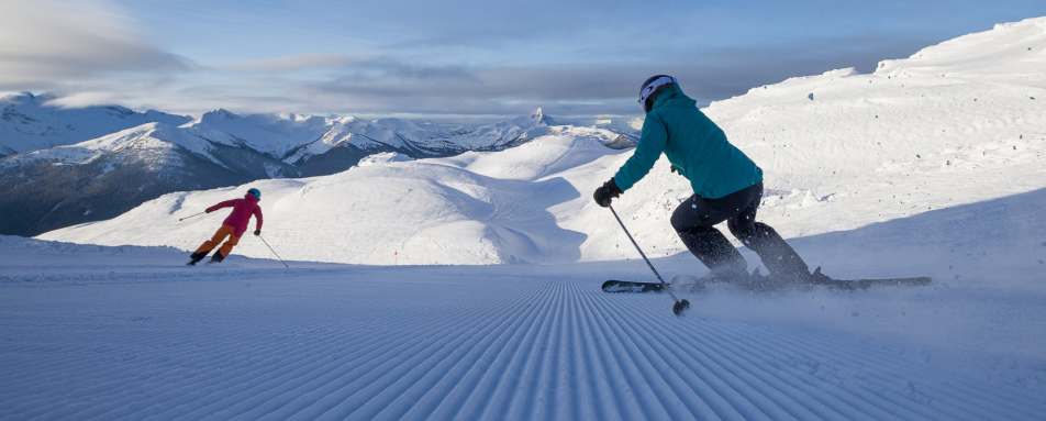 Skiing in Whistler 