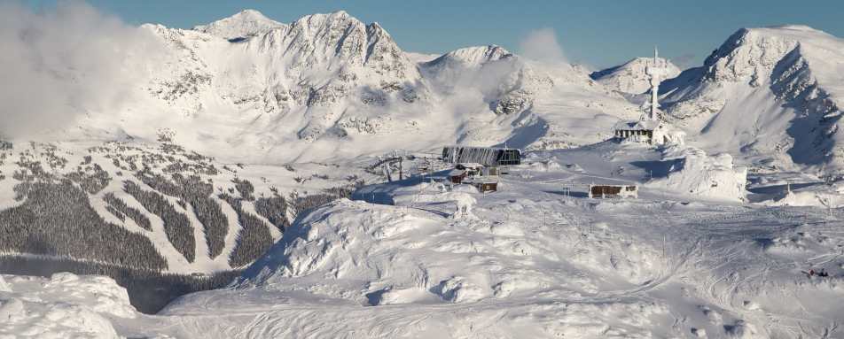 Aerial view of Whistler