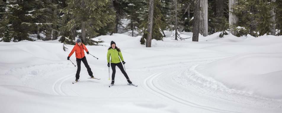 Nordic skiing at Whistler Olympic Park 