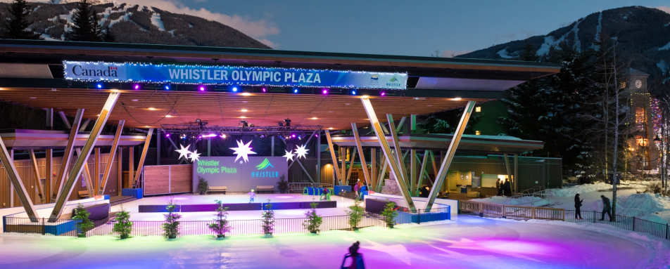 Olympic Plaza skating 