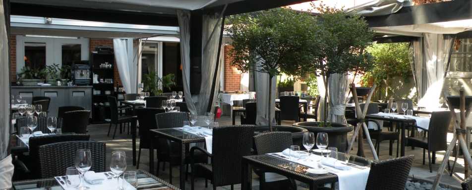 Terrace Restaurant at Le Saint Sulpice