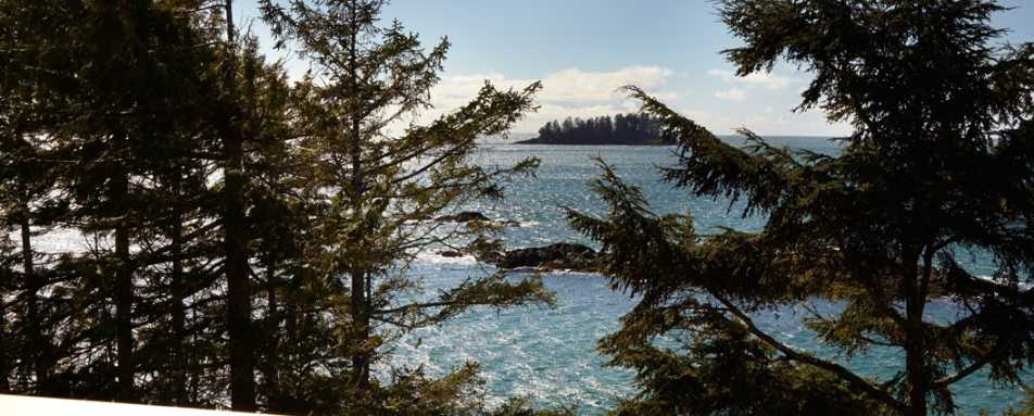 Views from the balcony - Middle Beach Lodge