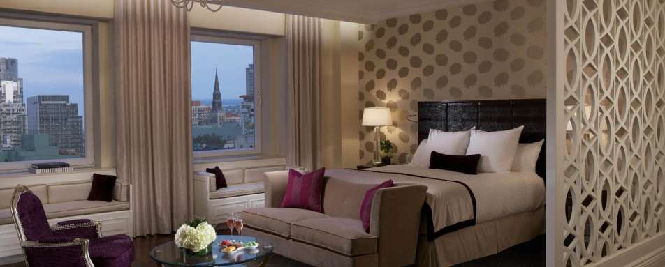 Junior Suite at Ritz Carlton Montreal