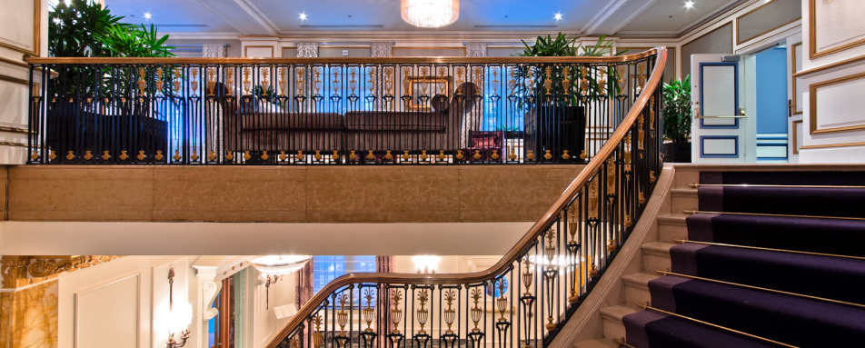 Staircase at Ritz Carlton Montreal