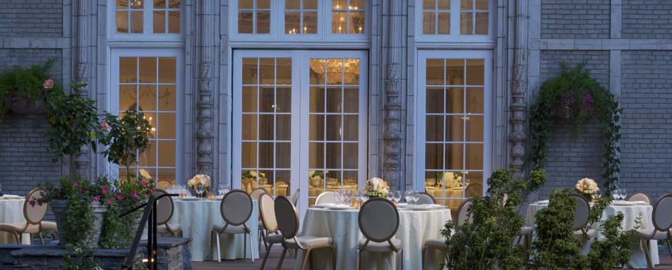 Garden Terrace at Ritz Carlton Montreal