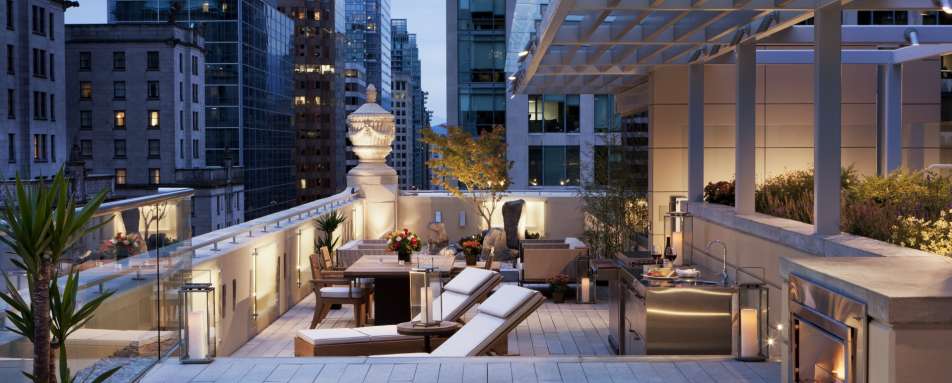 Suite Terrace - Rosewood Hotel Georgia 