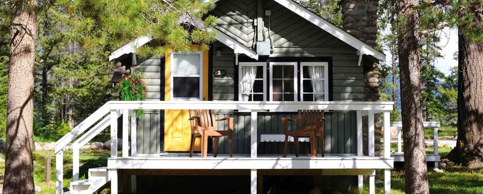 Lodge with Decking, Tekarra Lodge