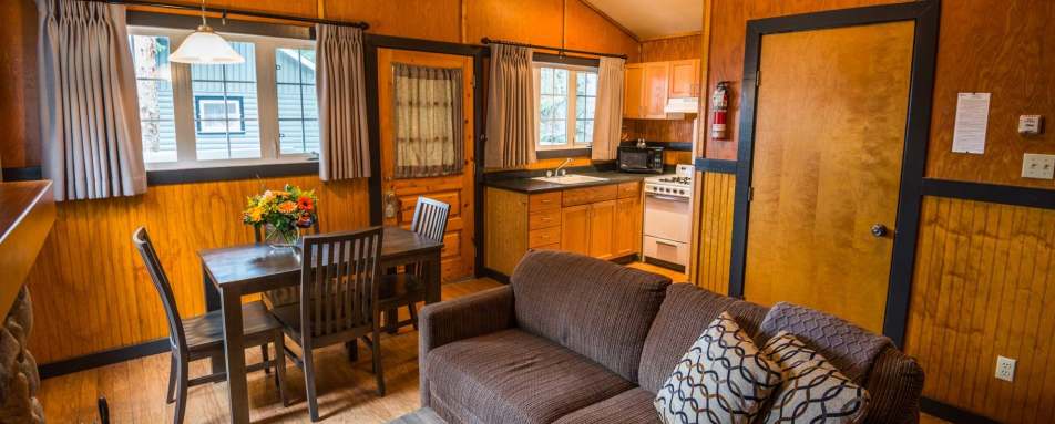 Dining and Kitchen Area, Tekarra Lodge