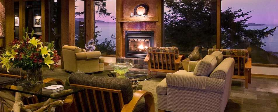 Pointe Lobby at Wickaninnish Inn