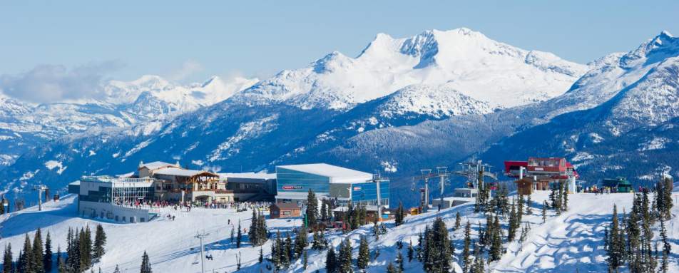 Whistler Mountain view - Ski Canada Adventure
