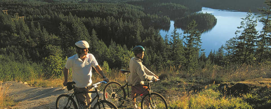 Cycling on Sunshine Coast - Best of British Columbia