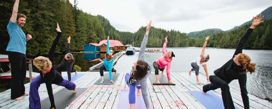 Yoga at Nimmo - West Coast Canada In Style