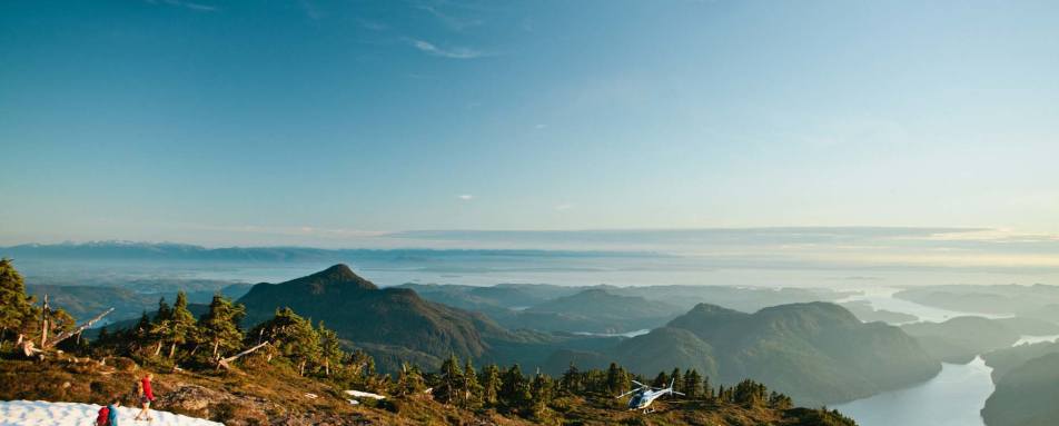 Heli hiking at Nimmo - West Coast Canada In Style