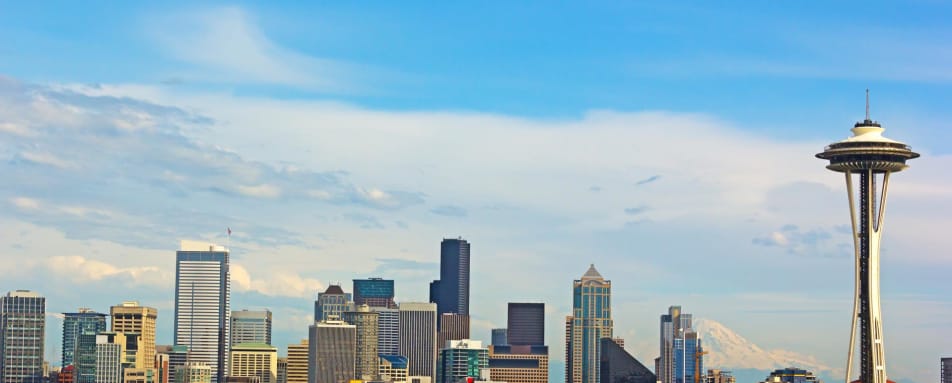 Seattle skyline  - West Coast Canada to the Wild West