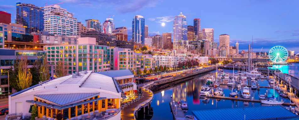 Port of Seattle  - West Coast Canada to the Wild West