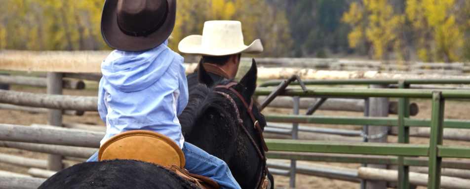 Riding at the Ranch  - West Coast Canada to the Wild West