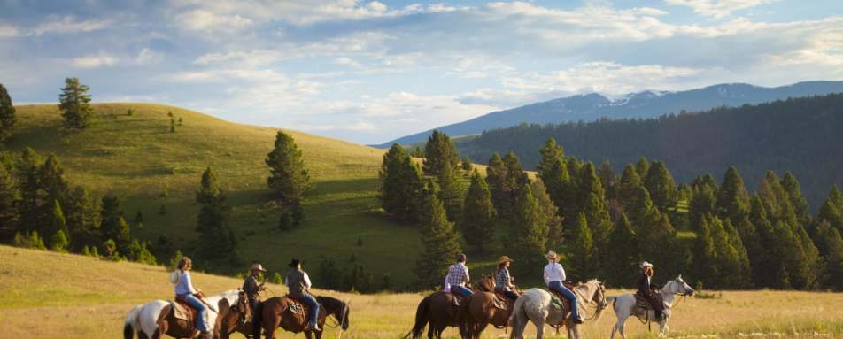 Ranch at Rock Creek riding  - West Coast Canada to the Wild West