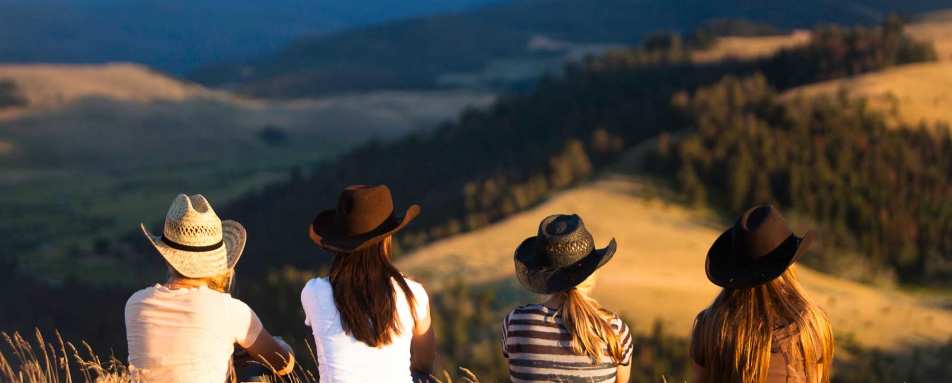 Family at Rock Creek - Ultimate Western Canada & Montana