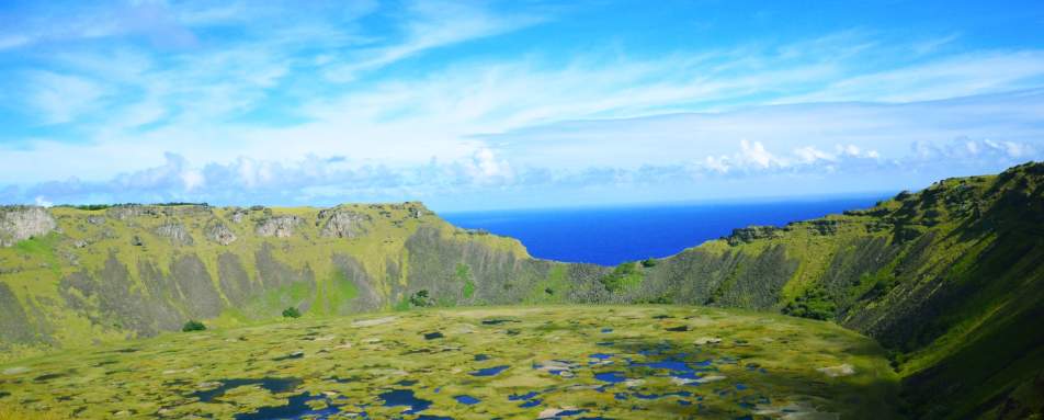 Volcanic Crater - Hangaroa Eco Village & Spa