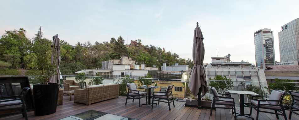 Rooftop terrace - Hotel Magnolia 