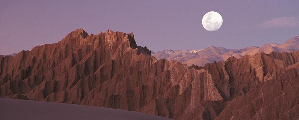 Sunset at Moon Valley - Alto Atacama Desert Lodge & Spa