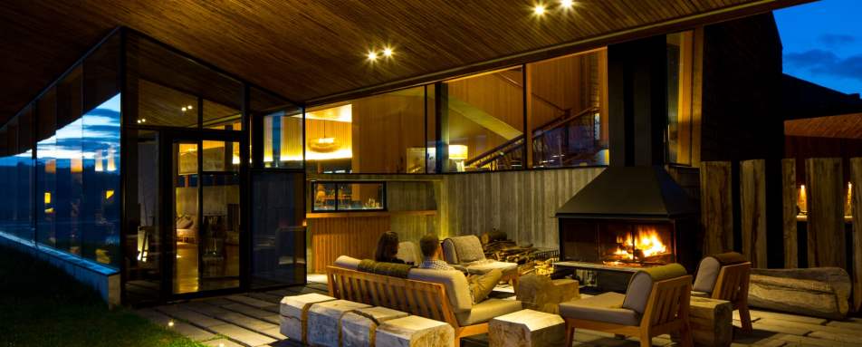 Outdoor common area - Tierra Chiloe 