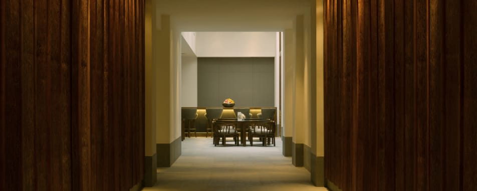 Juice Bar Entrance - The Aman Summer Palace Beijing 