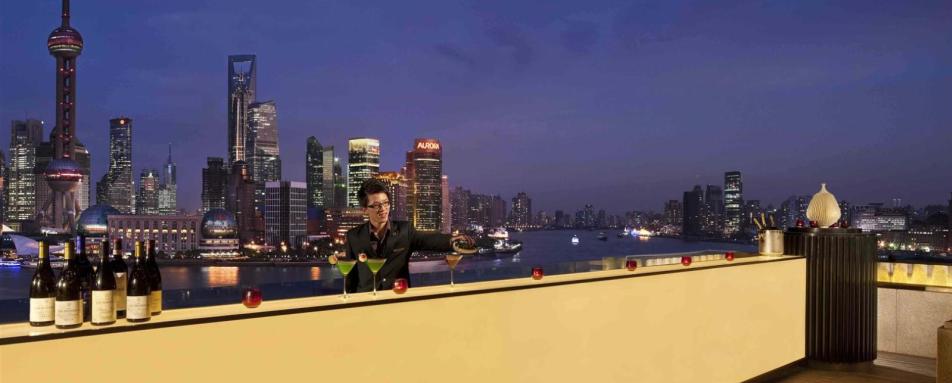 Rooftop Bar, Peninsula Shanghai - China Explorer