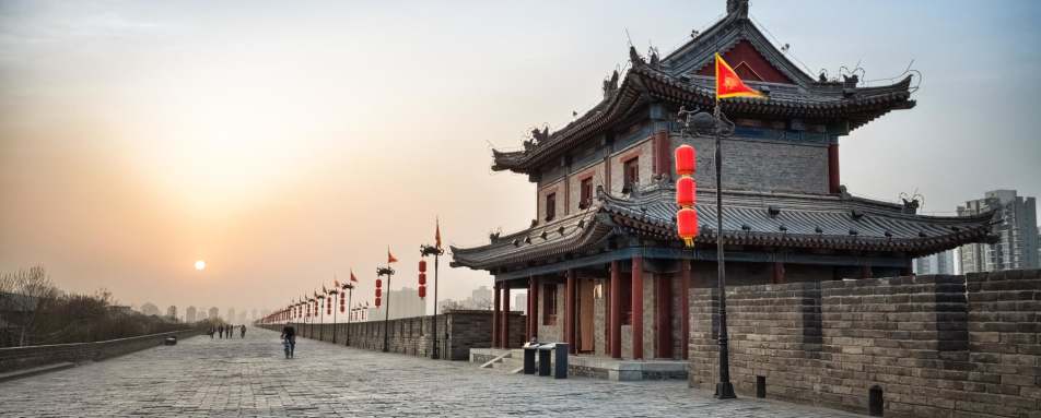 Xian City Walls  - China for Teenagers 