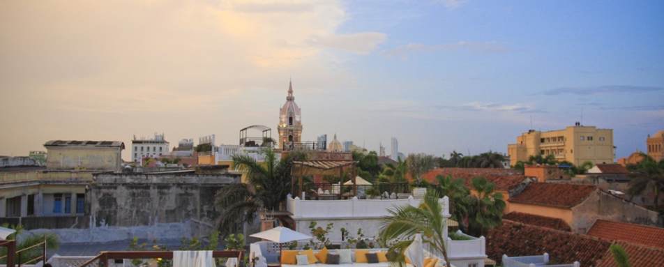 Cartagena roof tops - Ananda Hotel Boutique