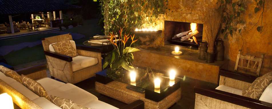Fireplace - Hotel Boutique Sazagua