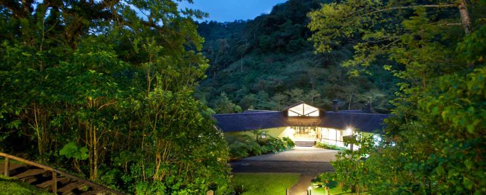 Lush surroundings - El Silencio Lodge