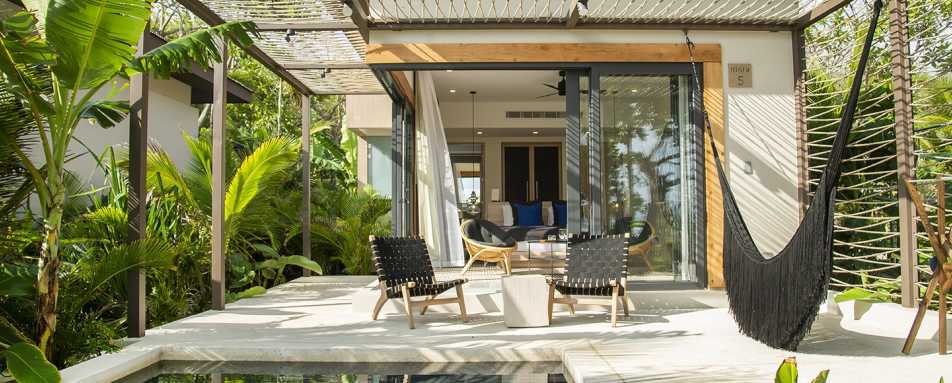 Private plunge pool Ninta Bungalow - Nantipa 