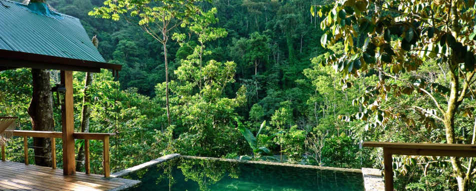 Linda Vista Suite Pool - Pacuare Lodge