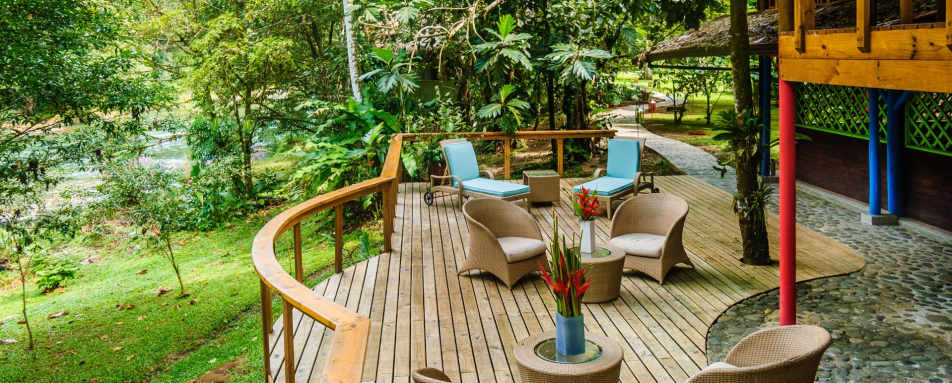 Deck - Pacuare Lodge