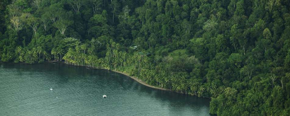 Aerial view - Playa Cativo