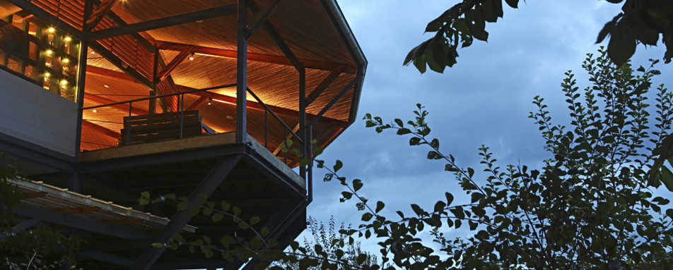 Rio Perdido Hotel - Terrace 