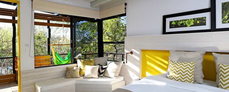 Rio Perdido Hotel - East Bungalow Interior 