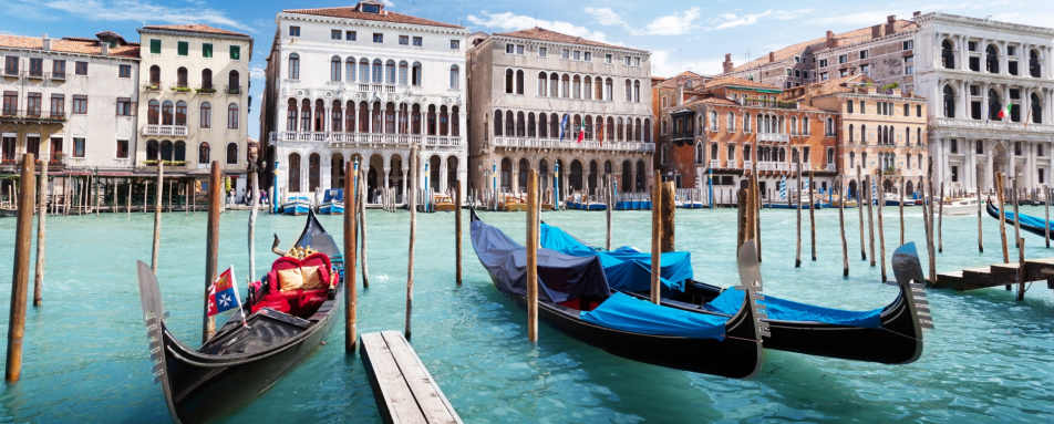 Gondolas - Venice and Croatia