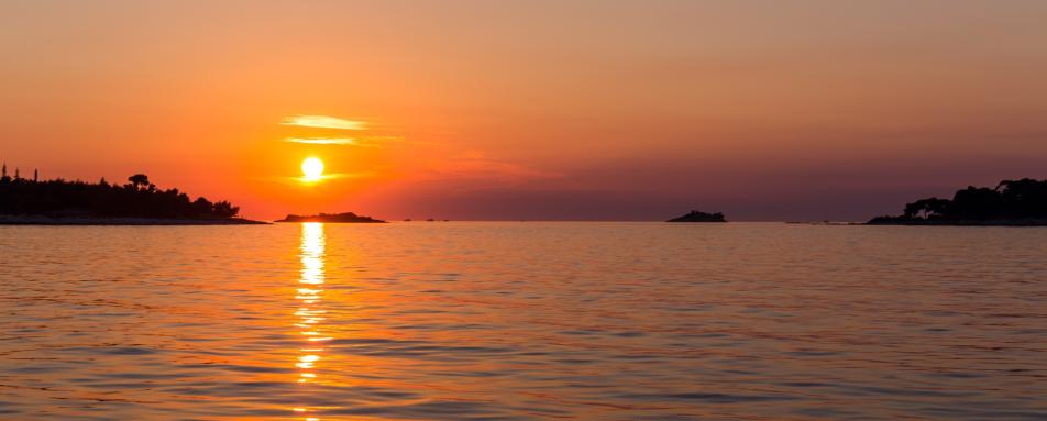 Sunset - Venice and Croatia