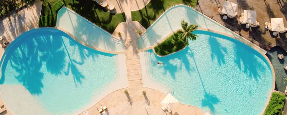 Eden Roc Cap Cana - Aerial of Swimming Pool 