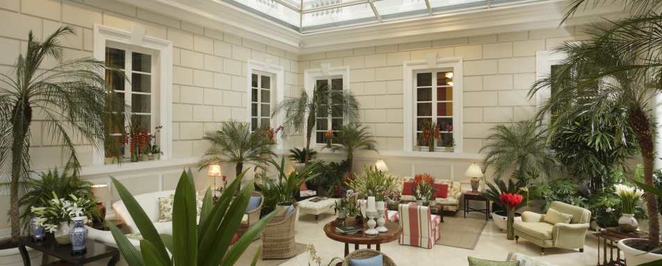 Patio - Casa Gangotena