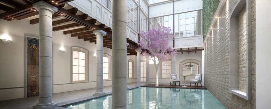 Internal Patio - Illa Experience Hotel