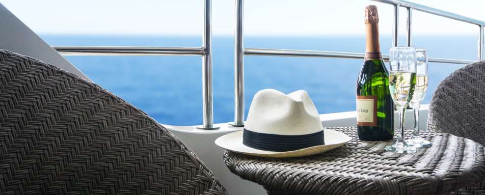 Infinity Yacht Balcony 