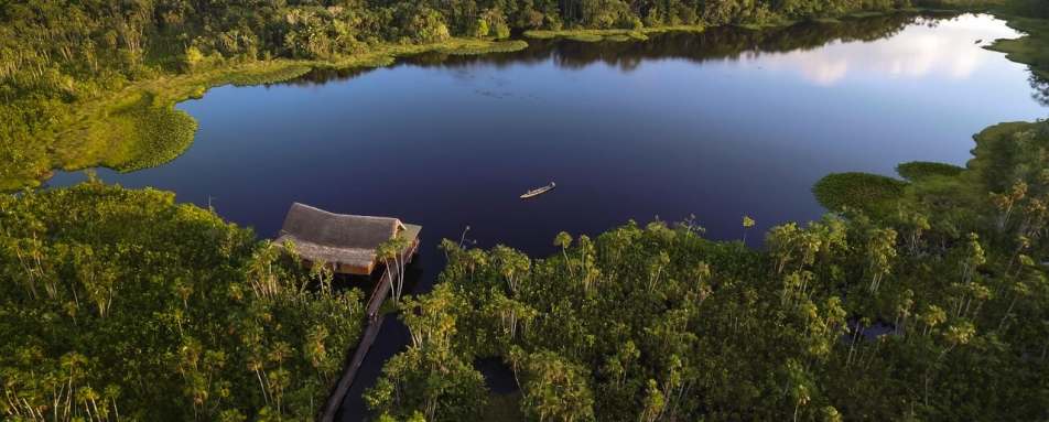 Aerial Views of the Lodge 