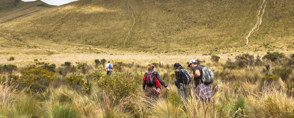 Hiking and trekking at Hacienda Zuleta