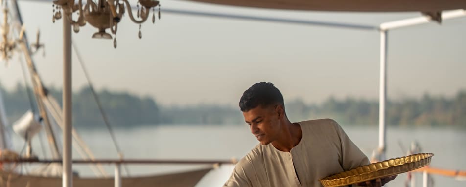 Dinner set up - Nour El Nil 