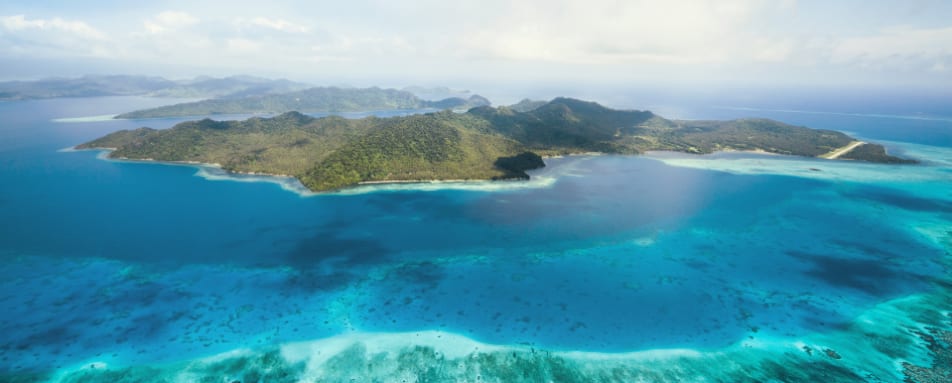 Aerial Shot of the South Coast 