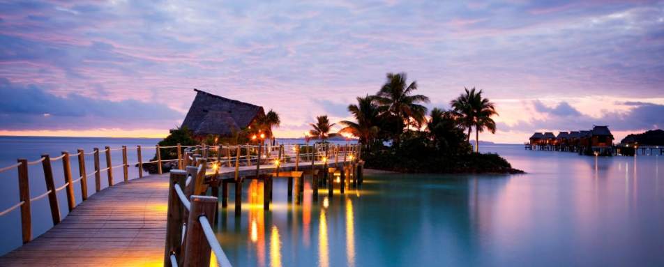 Over Water Bures - Likuliku Lagoon Resort